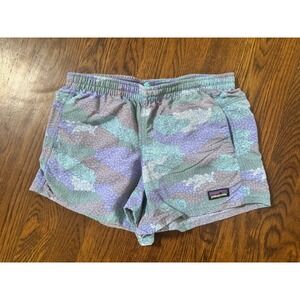 Patagonia Kids Shorts in Lavender, Mint Green, Dusty Purple